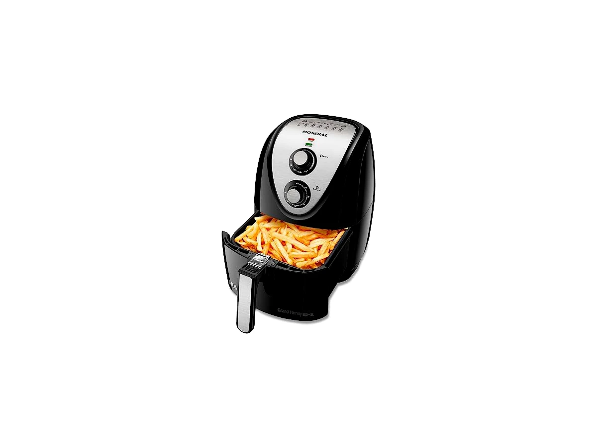 Mondial Fritadeira Sem Óleo Grand Family Inox 5L AFN-50-BI