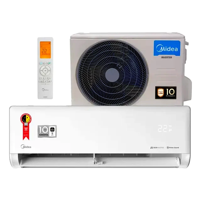 Ar-Condicionado Split Springer Midea Inverter 12.000 BTUs Frio AI Ecomaster