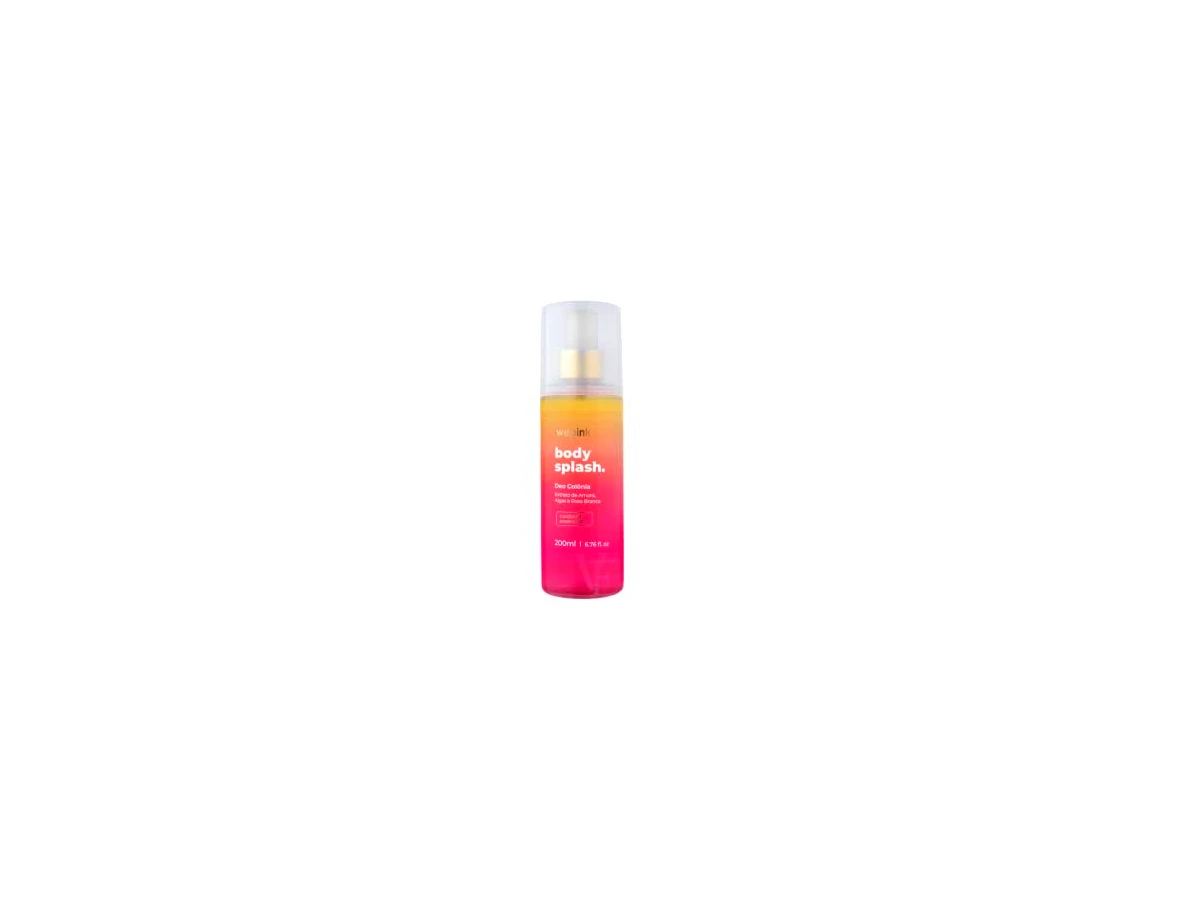 Revisão Wepink Body Splash Desodorante Colônia VF 200ml: alta fixação para quem não tem tempo de reaplicar