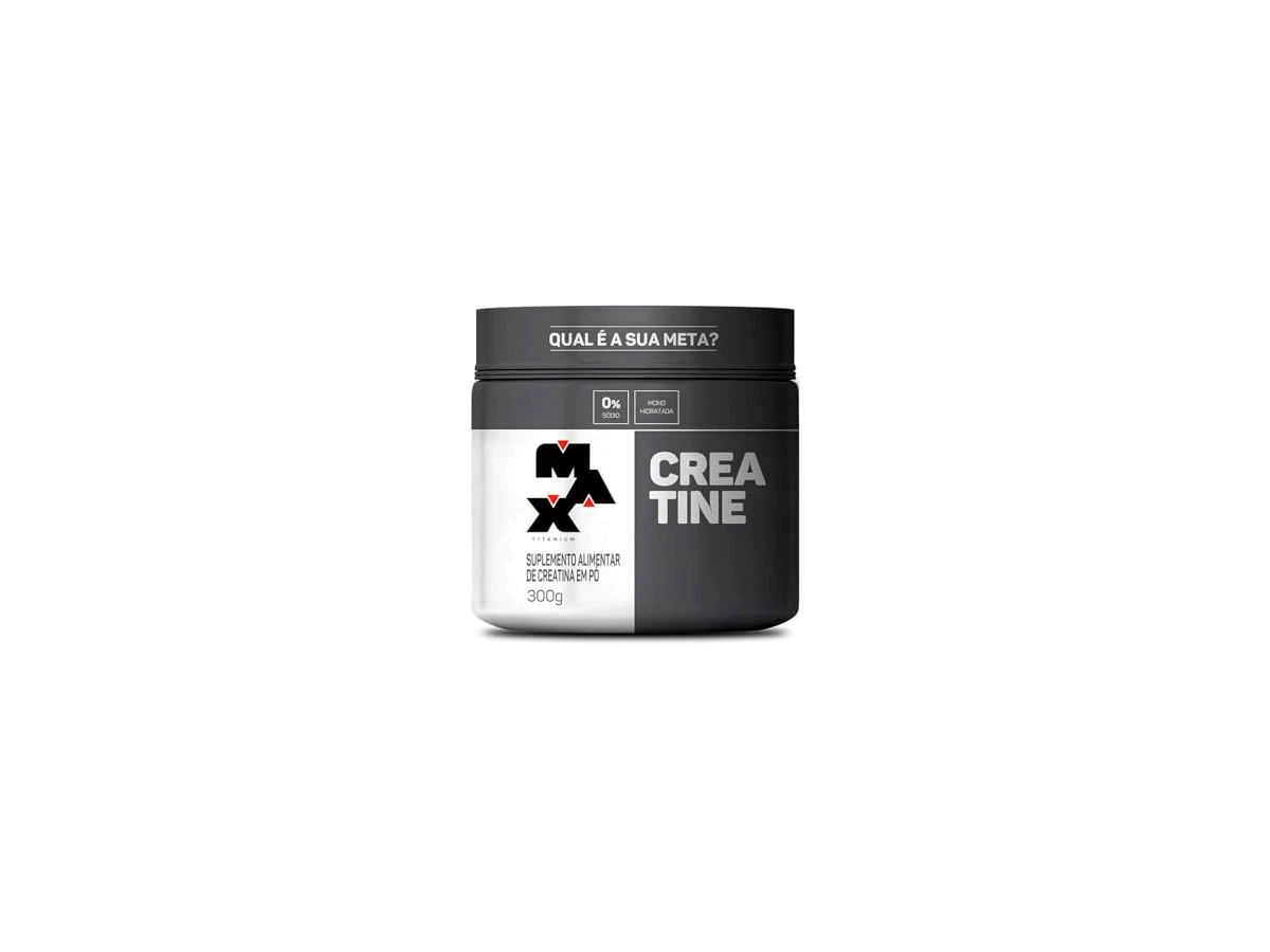 Max Titanium Creatina 100% Pura Pote (300g)