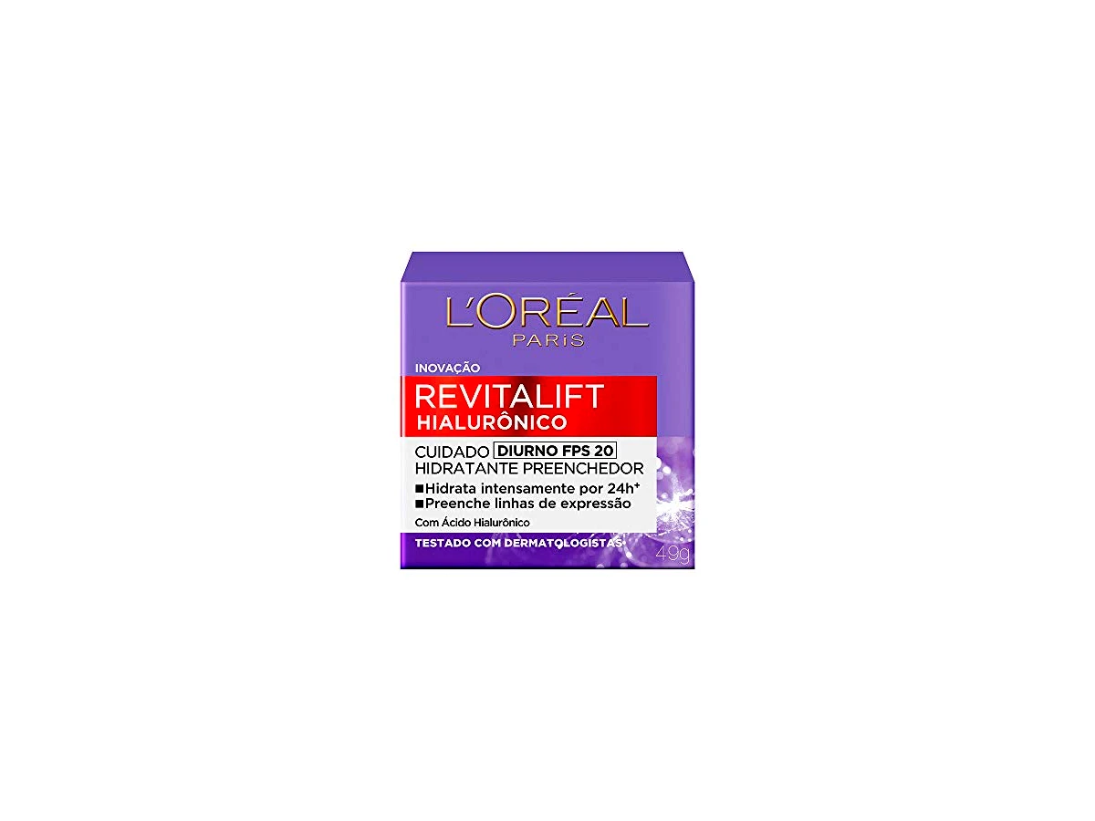 Revisão L'Oréal Paris Revitalift Hialurônico Cuidado Diurno FPS 20 49g: a melhor opção econômica para a rotina matinal