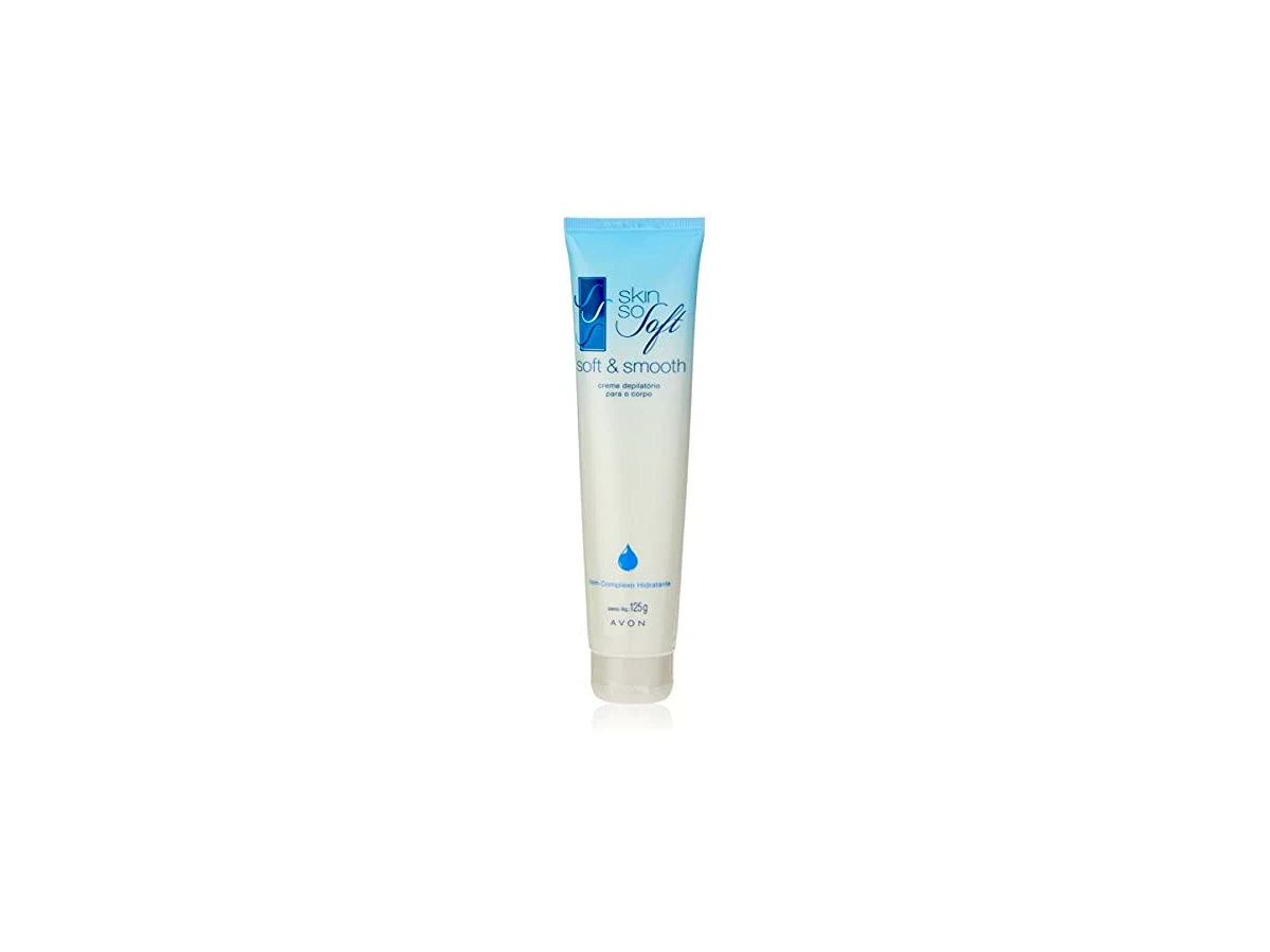 Avon Creme Depilatório Para o Corpo Skin So Soft com Complexo Hidratante - 125 g
