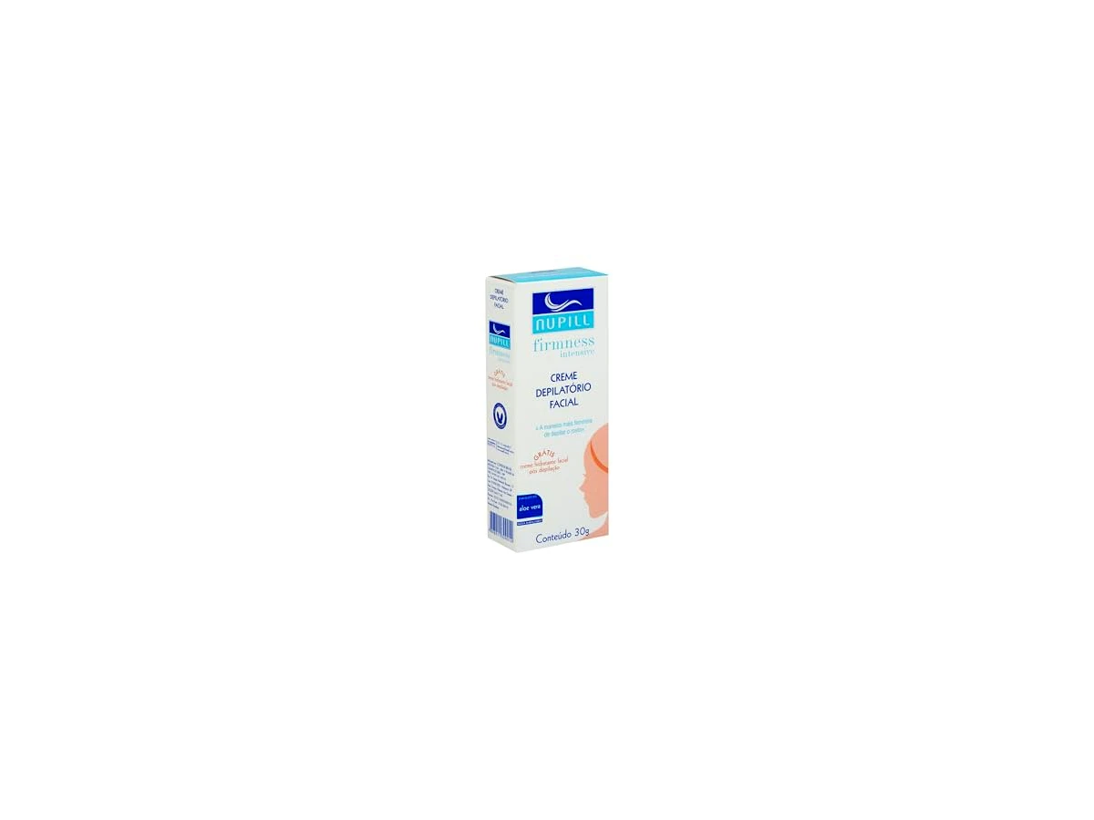 Nupill Creme Depilatório Facial 30G Branco