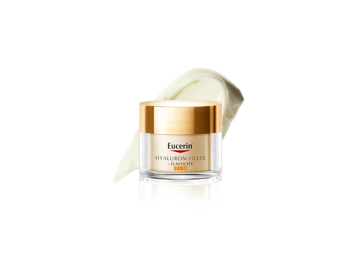 Revisão Eucerin Anti-Idade Hyaluron-Filler + Elasticity Dia FPS 30 50ml: hidratação, clareamento e proteção em um só passo