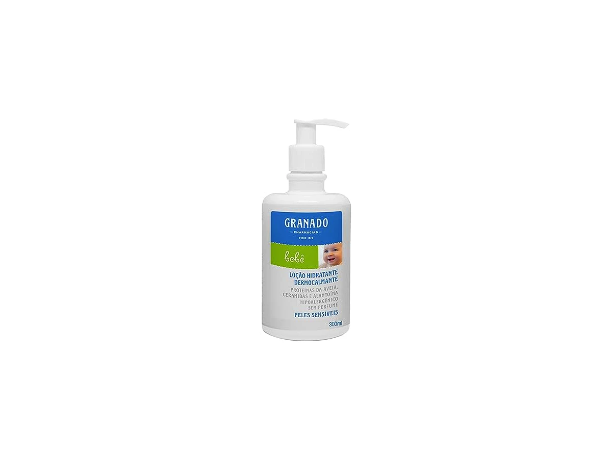 Revisão Granado Loção Hidratante Bebê, Peles Sensíveis, 300ml: hidratação profunda sem fragrância para peles reativas