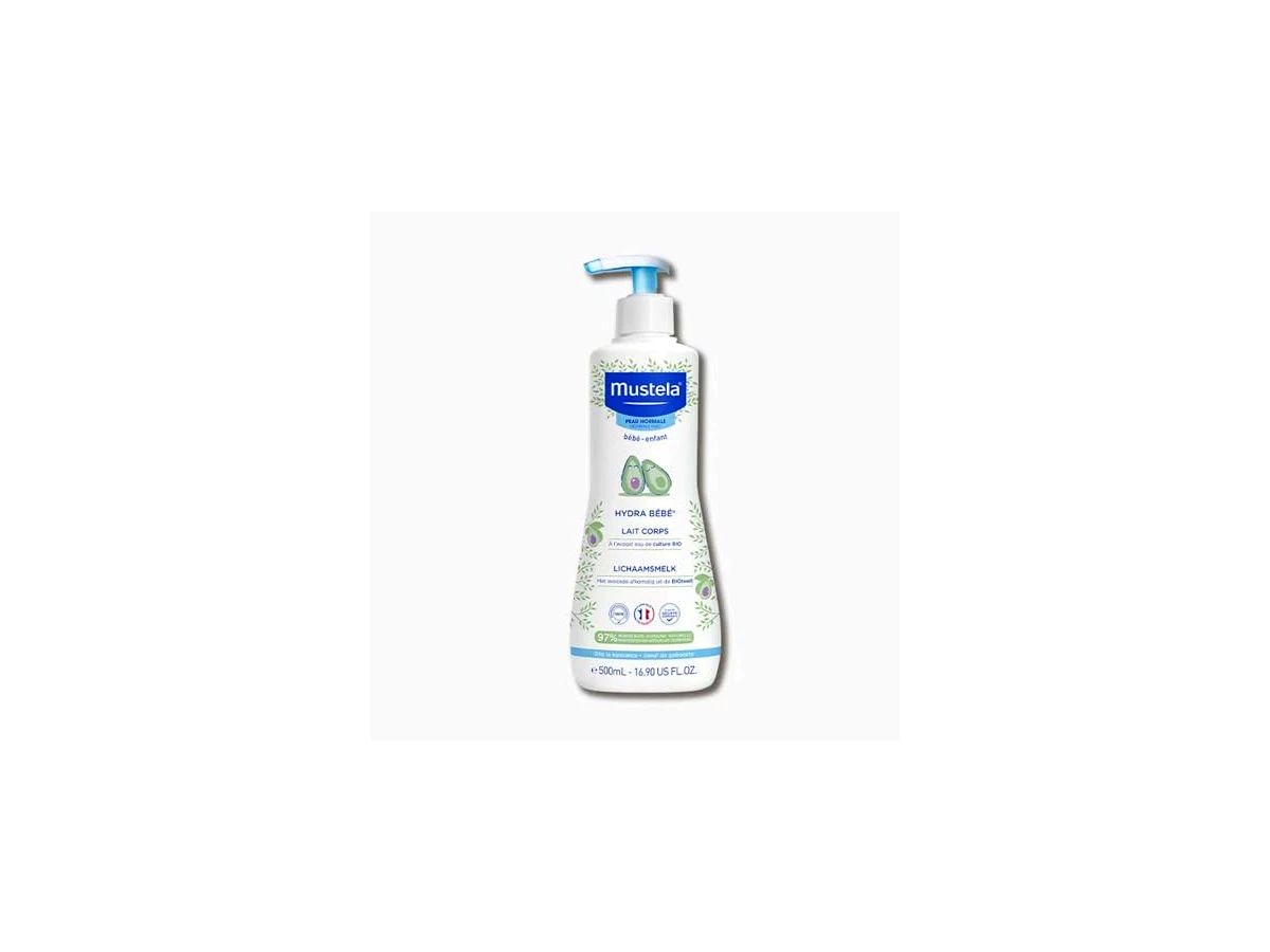 Revisão Mustela Bebê Loção Hidratante Corporal Hydra Bébé com Abacate Orgânico 300ml: A melhor união entre fórmula limpa e secagem rápida