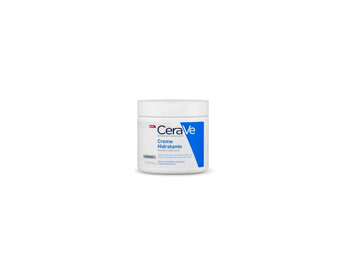 CeraVe Creme Hidratante Rosto e Corpo Pote 453g