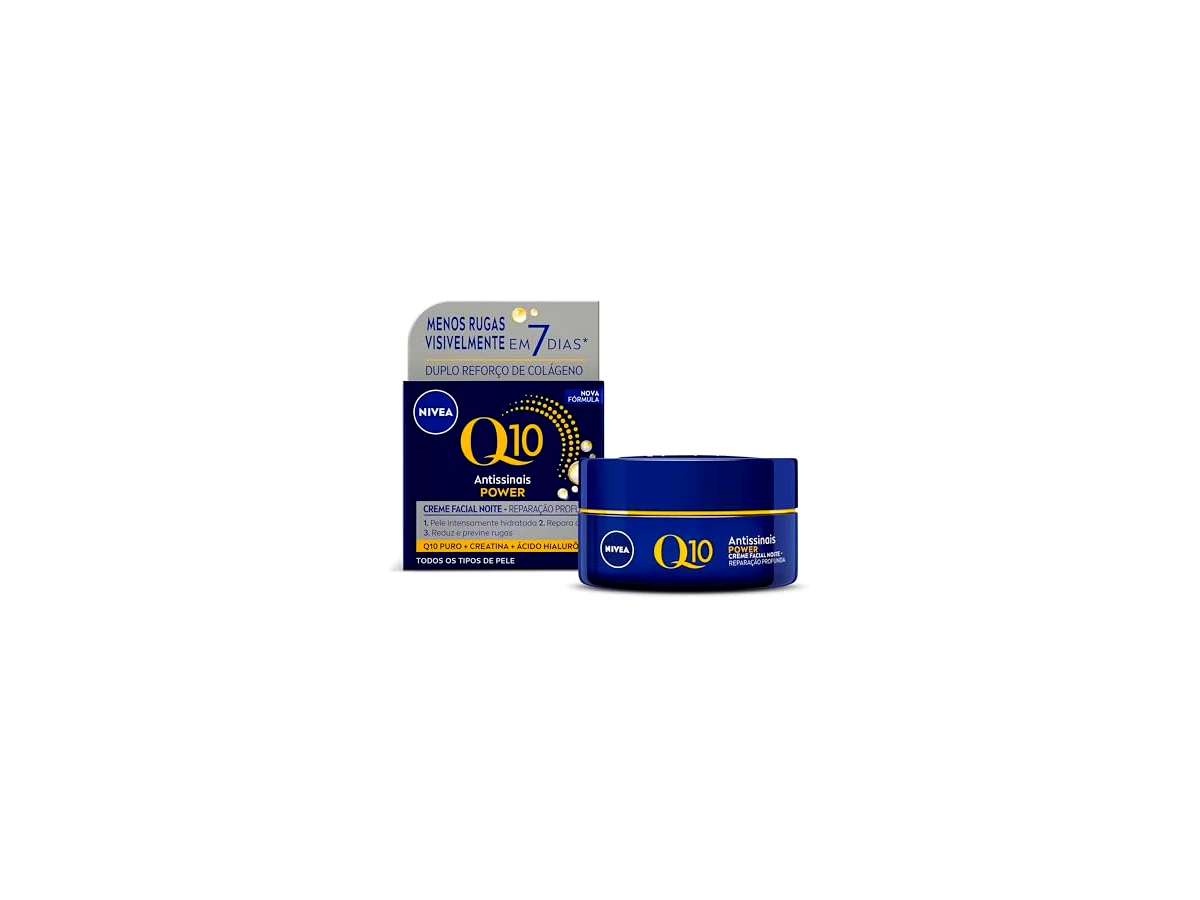 Revisão Nivea Creme Facial Noturno Antissinais Q10 Power: o escudo nutritivo ideal para peles secas