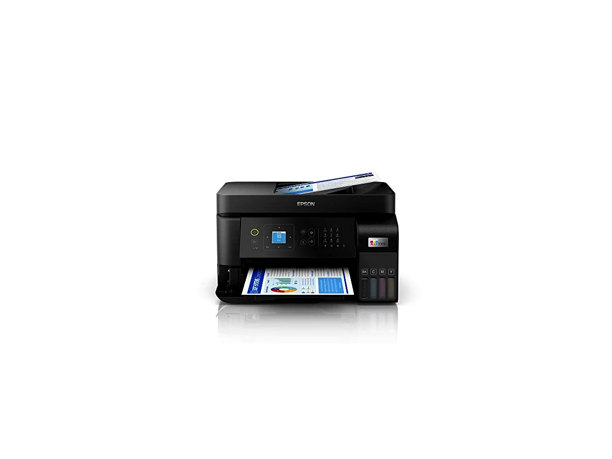Revisão Multifuncional Epson EcoTank L5590 - Tanque de Tinta Colorida, Wi-Fi Direct, Ethernet, Fax, ADF, Bivolt, Preta: a escolha certa para acelerar a rotina corporativa