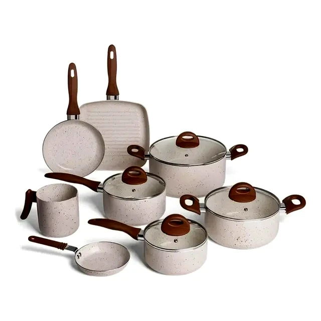 Brinox 8 Peças Cerâmica Ceramic Life Smart Plus