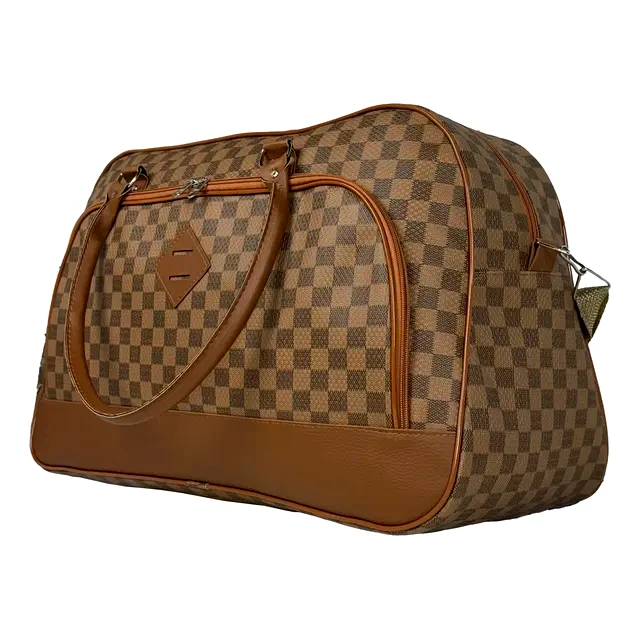 Bolsa de Viagem Couro Bordo 10kg