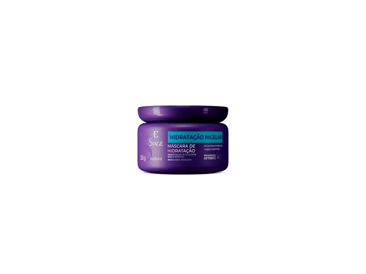 Eudora Siàge Hidratação Micelar Máscara Capilar 250g