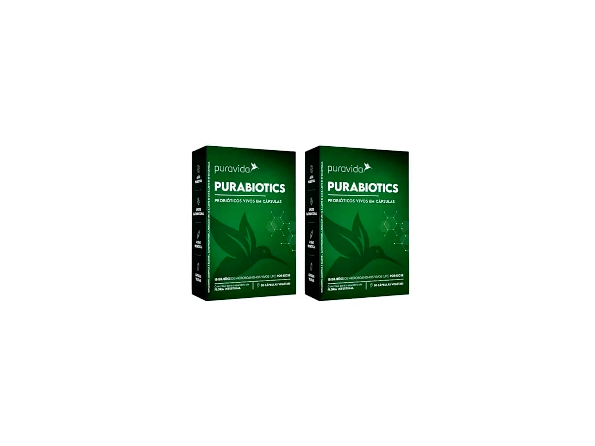 Puravida Purabiotics 18 Bilhões UFC 30 Cápsulas