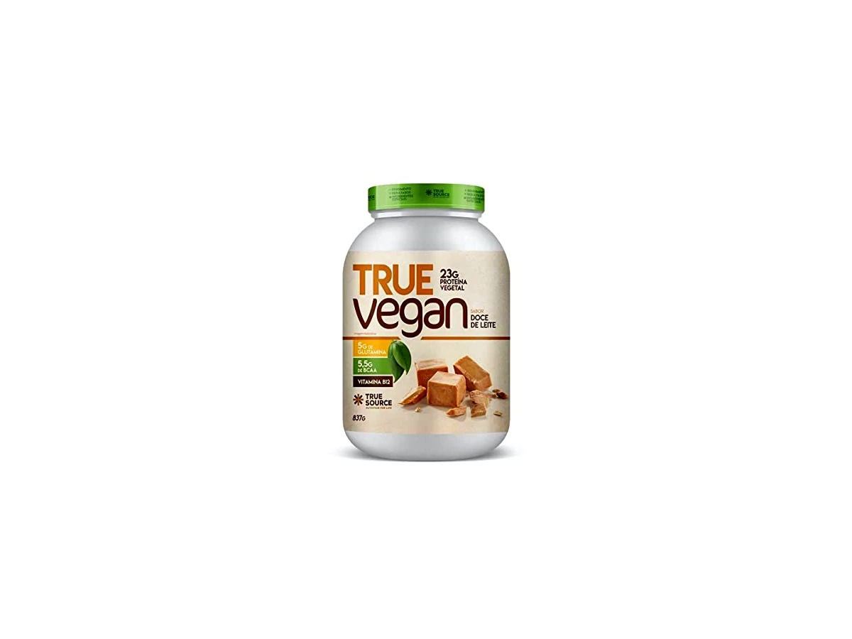 True Source True Vegan Blend Sabor Doce de Leite 837g