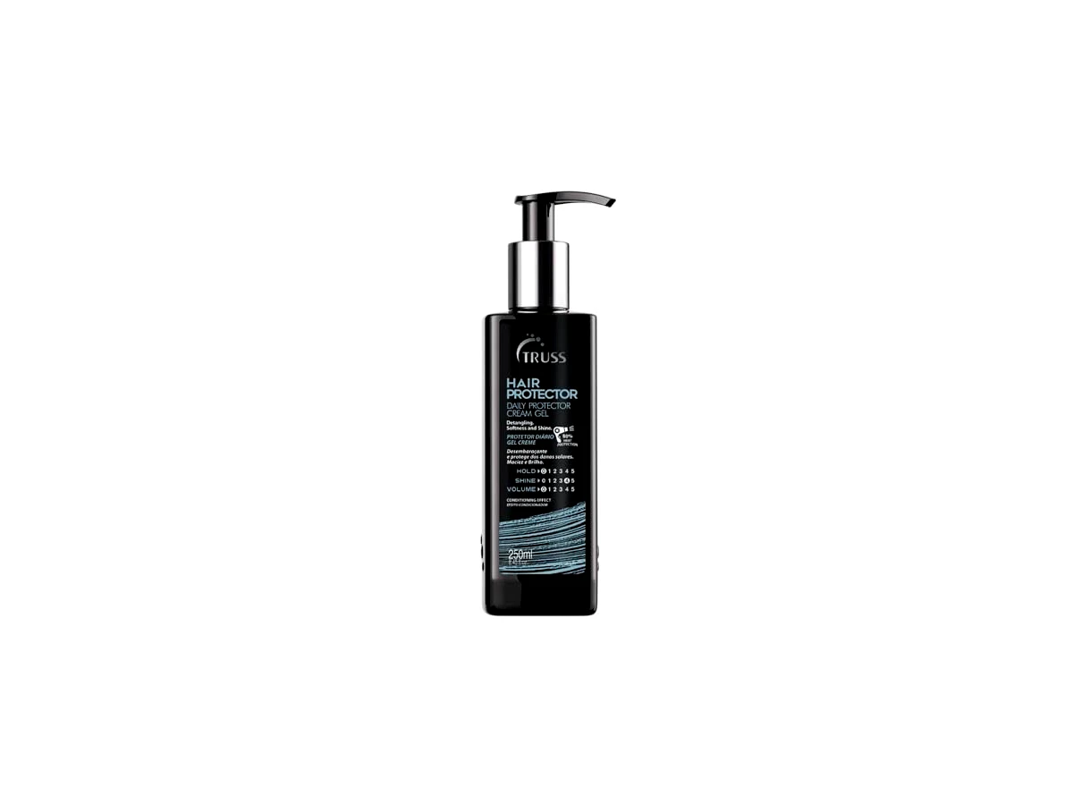Revisão Truss Hair Protector Leave-in Gel Creme Desembaraçante: a melhor escolha para fios finos que pesam com facilidade