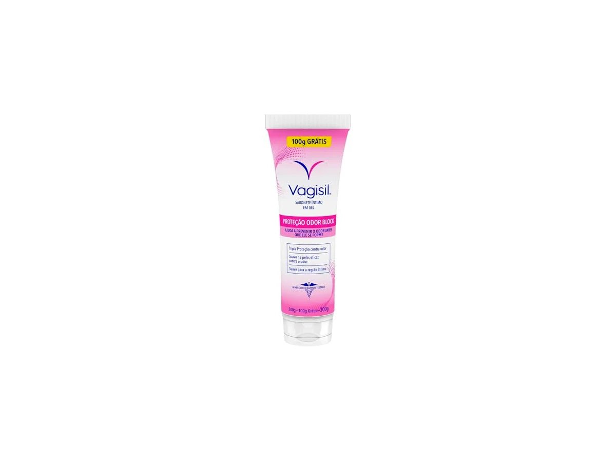 Sabonete Íntimo em Gel Vagisil Odor Block 300ml