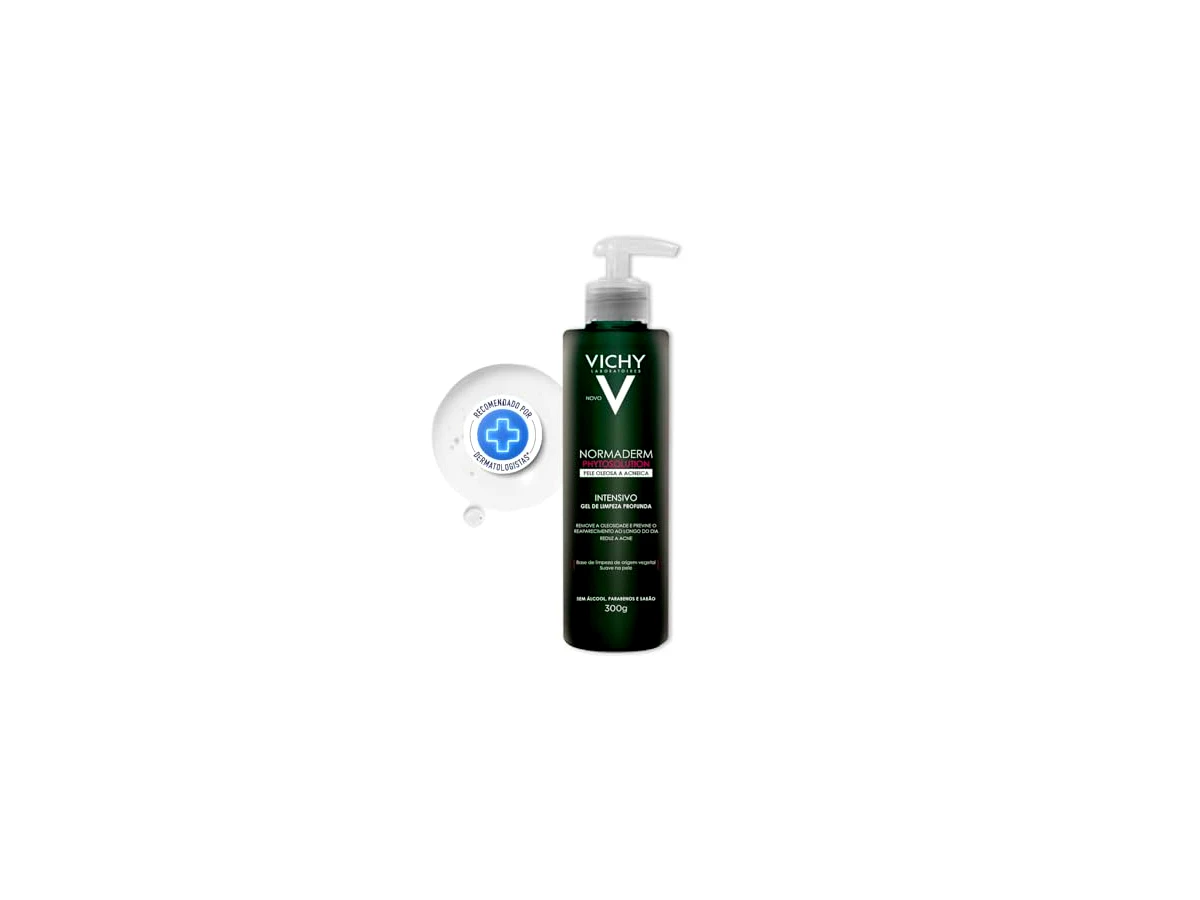 Revisão Vichy Normaderm Phytosolution Gel de Limpeza Intensivo: a escolha certa para acne inflamada e pele sensível