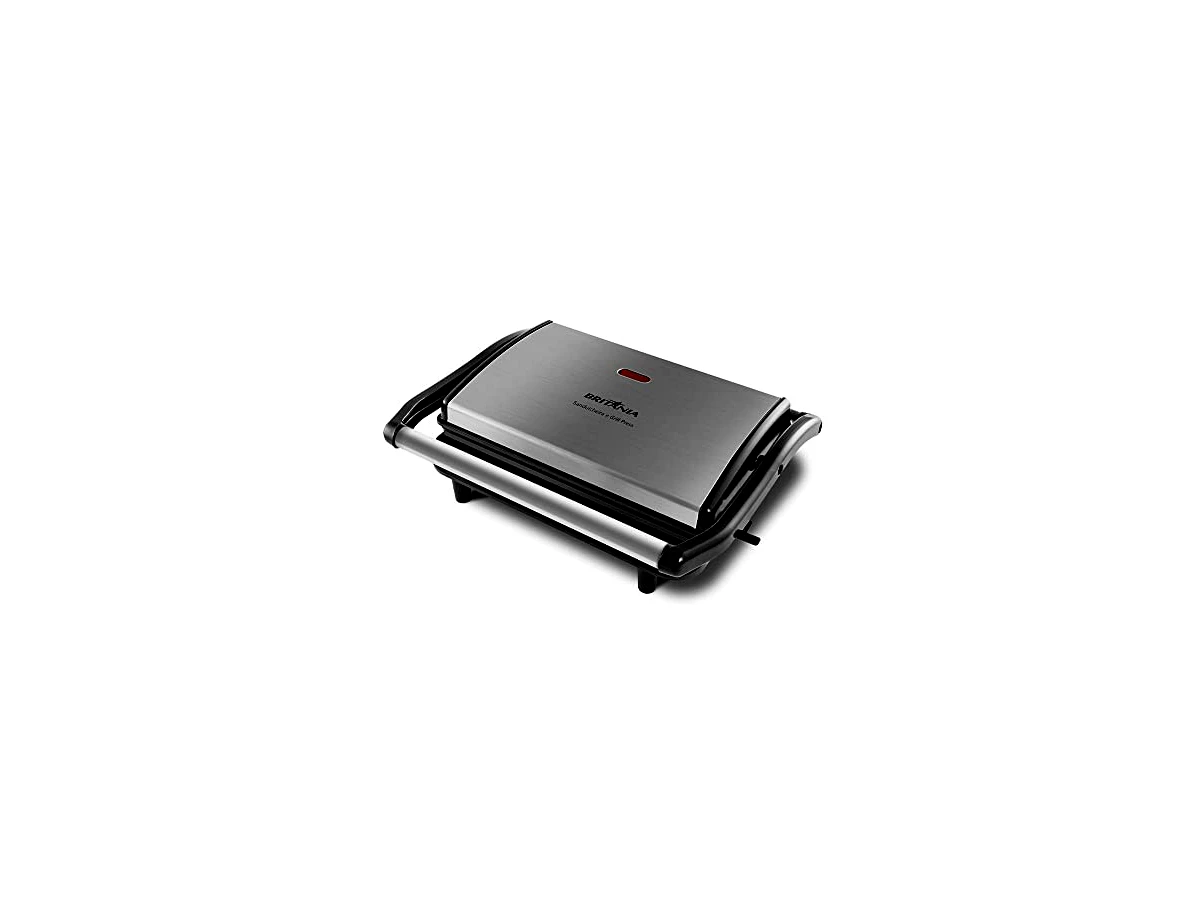 Grill e Sanduicheira Britânia Press BGR27I Inox