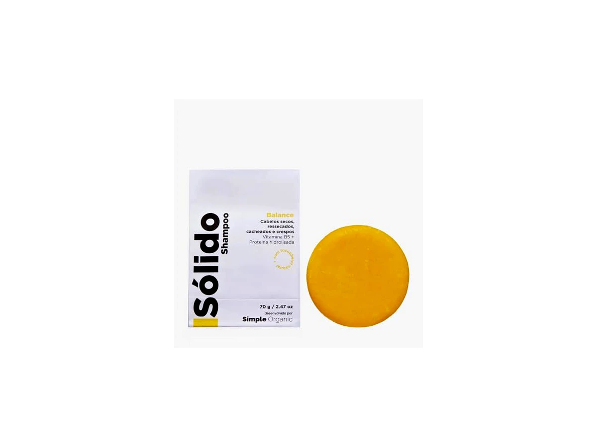 Shampoo Sólido Balance Simple Organic