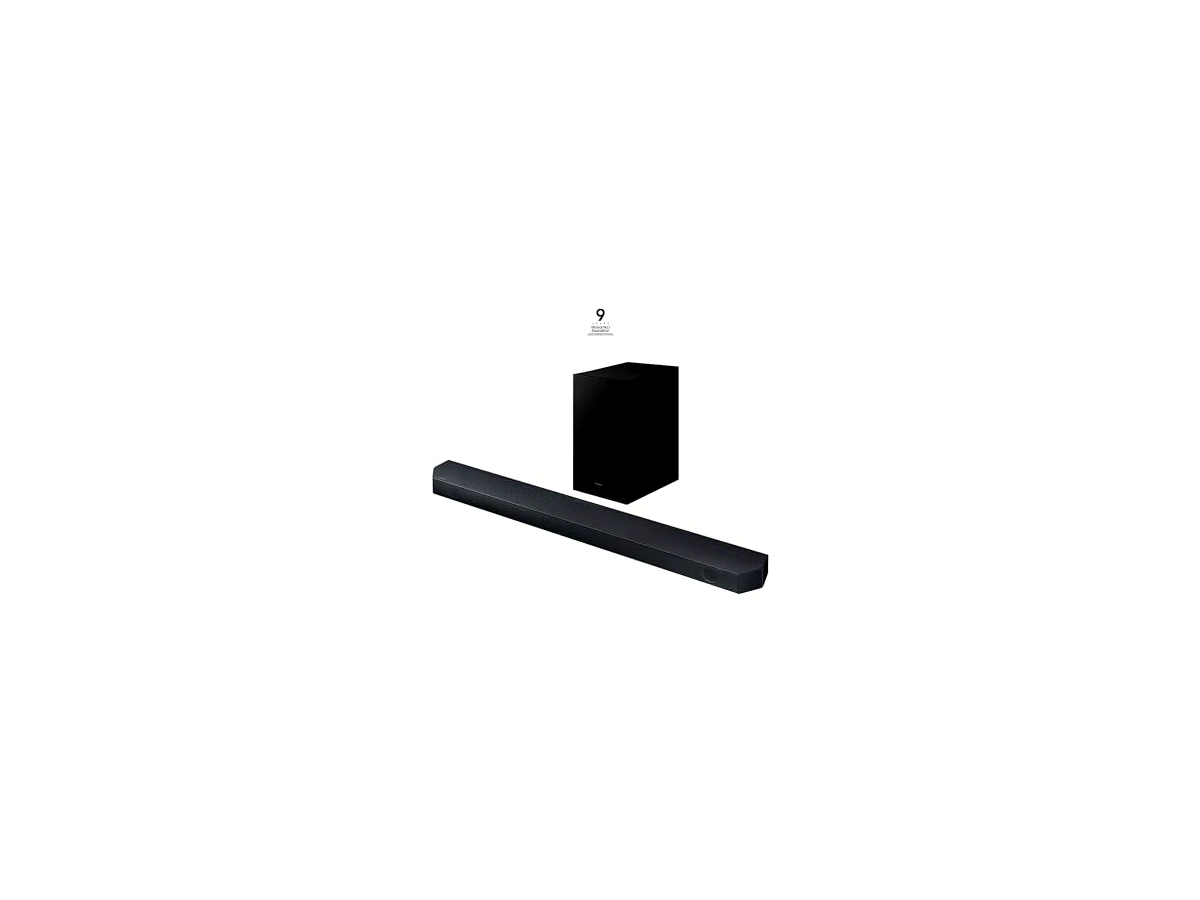 Revisão Samsung HW-Q600C/EG 360W 3.1.2Ch Q Symphony Soundbar, preto: Dolby Atmos acessível e potente para salas médias