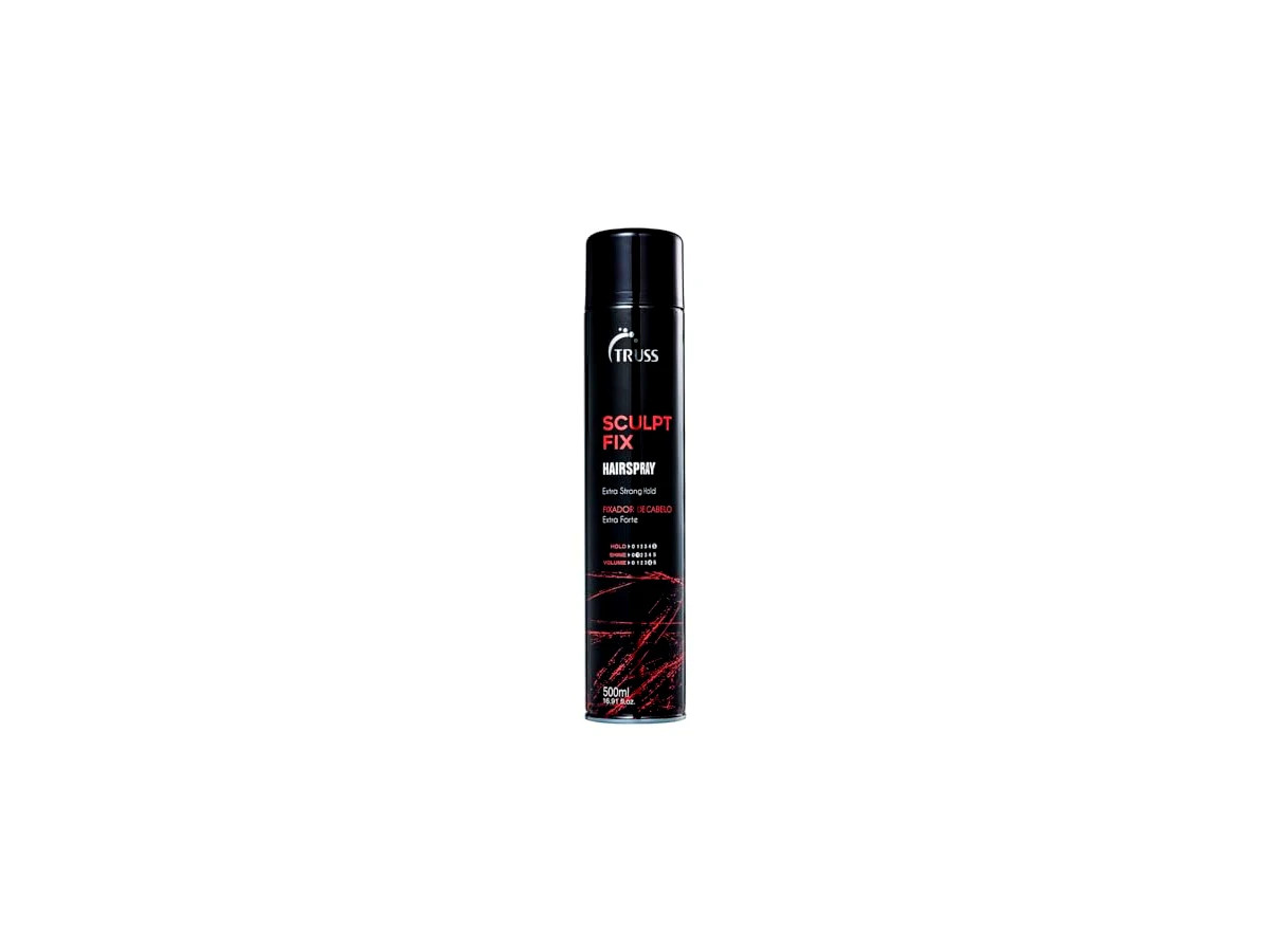 Revisão Truss Sculpt Fix Hair Spray Fixador Extra Forte: Alto rendimento e fórmula que não resseca para uso intenso