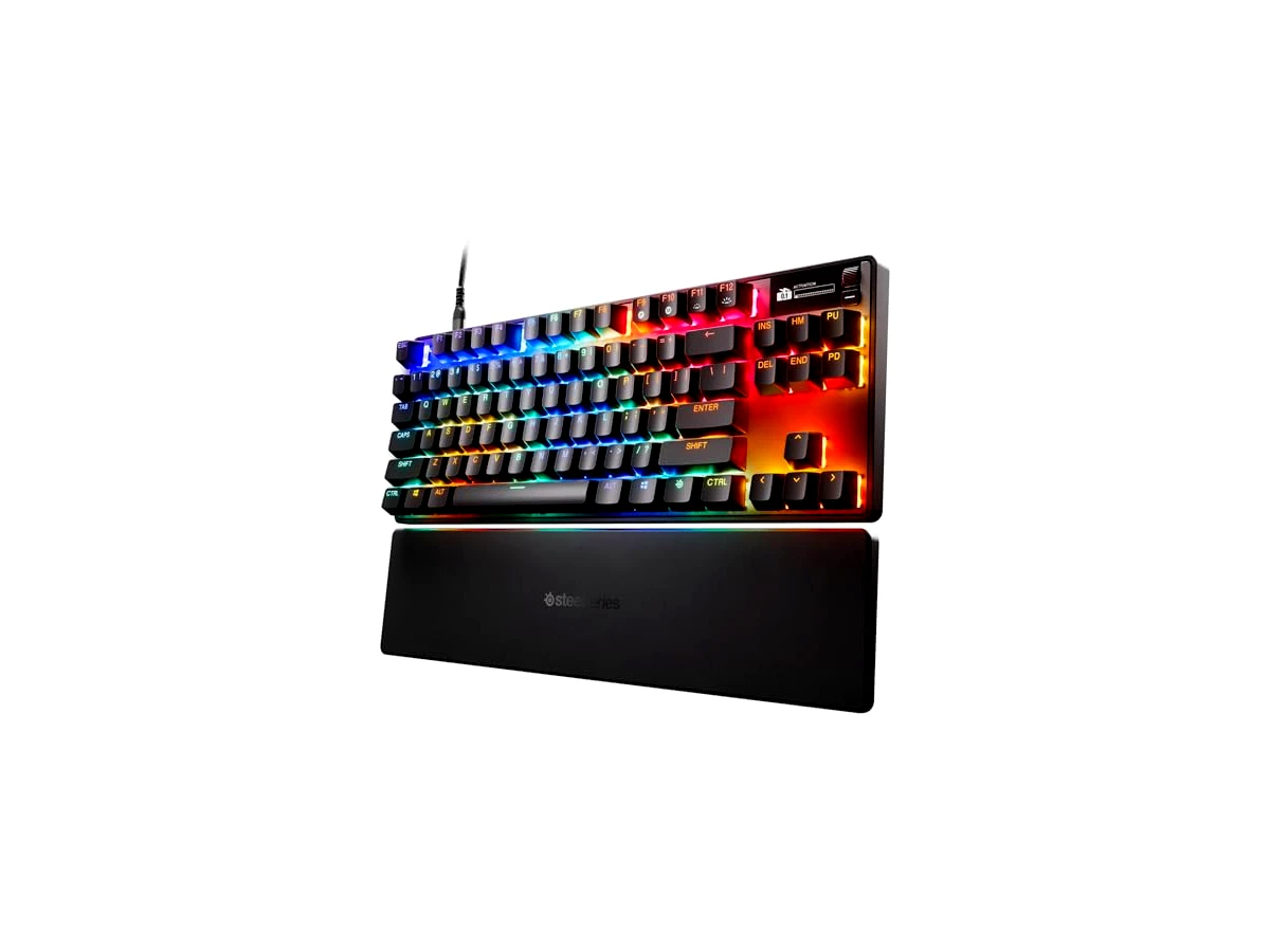 Revisão SteelSeries Apex Pro TKL Gen 3, preto, com fio, layout US, switches magnéticos OmniPoint 3.0: o pacote competitivo mais completo (e caro) do mercado