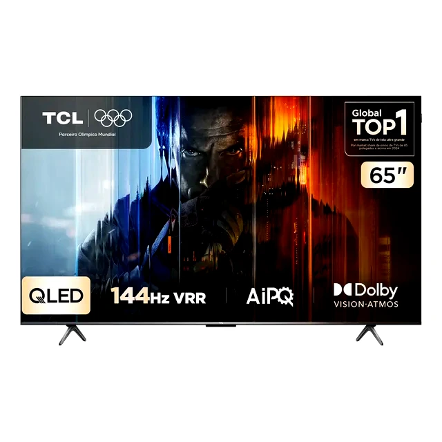 Revisão Smart TV TCL 65" 4K QLED 65P8K: Imagem e fluidez premium pelo preço de uma tela intermediária