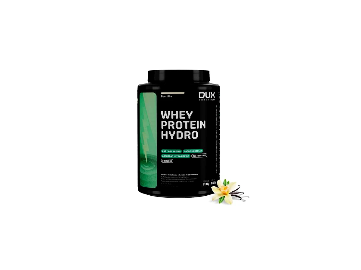 DUX HUMAN HEALTH Whey Protein Hydro Baunilha 900g