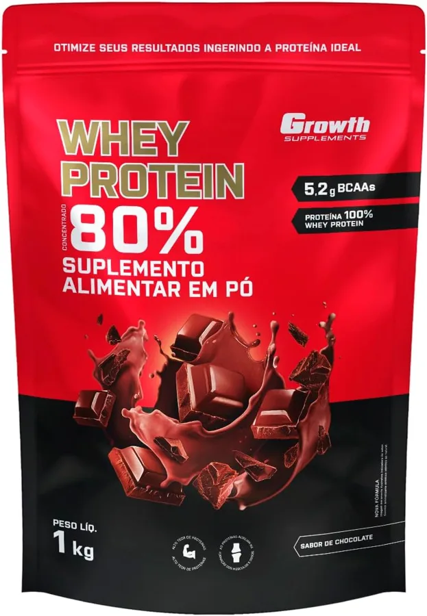 Growth Supplements Whey Protein Concentrado 1 kg