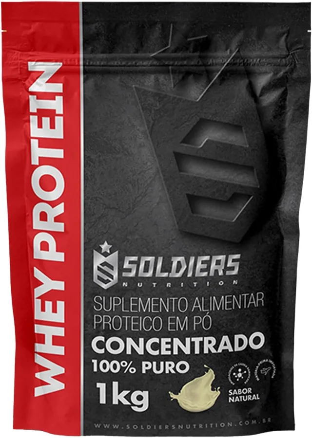 Soldiers Nutrition Whey Protein Concentrado Natural
